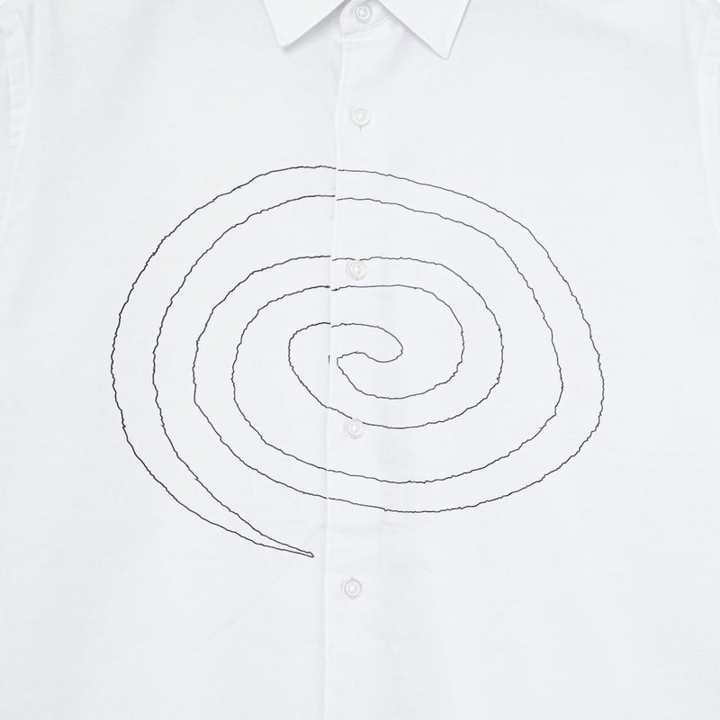 SOL soonerorlater / OUTLINE L/S SHIRT / WHITE |