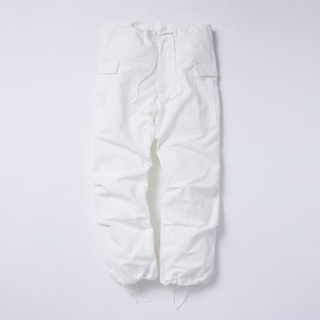 tone / LINEN OVER PANTS / WHITE