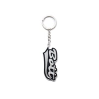 BoTT / SCRIPT LOGO KEYCHAIN / SILVER
