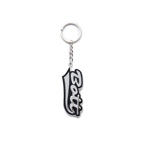 BoTT / SCRIPT LOGO KEYCHAIN / SILVER