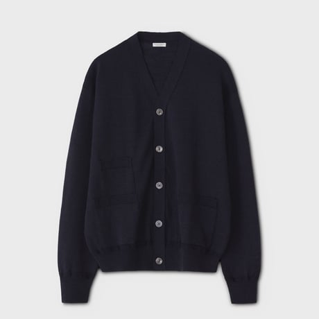 PHIGVEL MAKERS & Co. / W/L CARDIGAN KNIT / INK NAVY