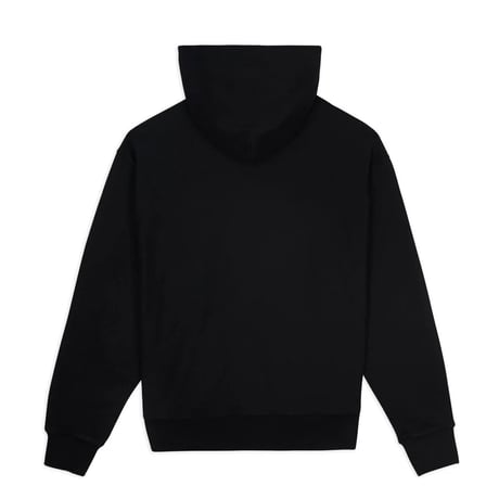 BRAIN DEAD / BRAIN DEAD LOGO HEAD HOODIE / BLACK