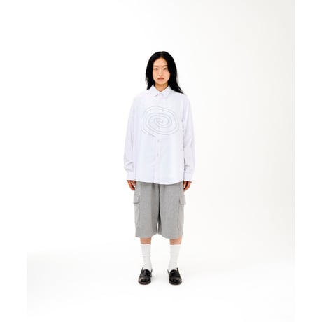 SOL soonerorlater / OUTLINE L/S SHIRT / WHITE