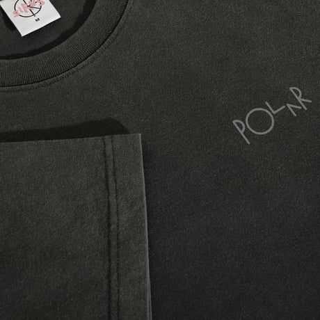 POLAR SKATE CO. / TEE / HORSE HAND / SILVER BLACK