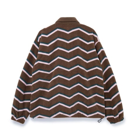 BoTT / FLEECE BOMBER JACKET / BROWN