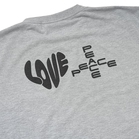 GARBAGE / POCKET LS TEE (L&P) / ASH GREY (BLACK PRINT)
