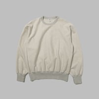 tone / CREW NECK SWEAT / OATMEAL