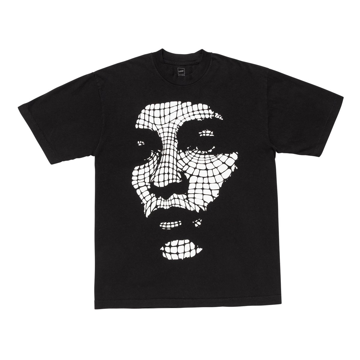 LQQK STUDIO / WEBBED FACE / BLACK | Sophomore