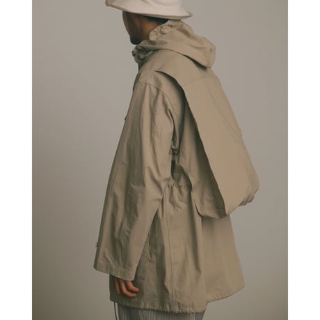 PHIGVEL MAKERS & Co. / CANVAS CLOTH MIL HAT / ECRU