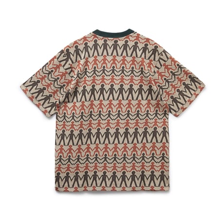BoTT / FAMILY JACQUARD S/SL TEE / GREEN