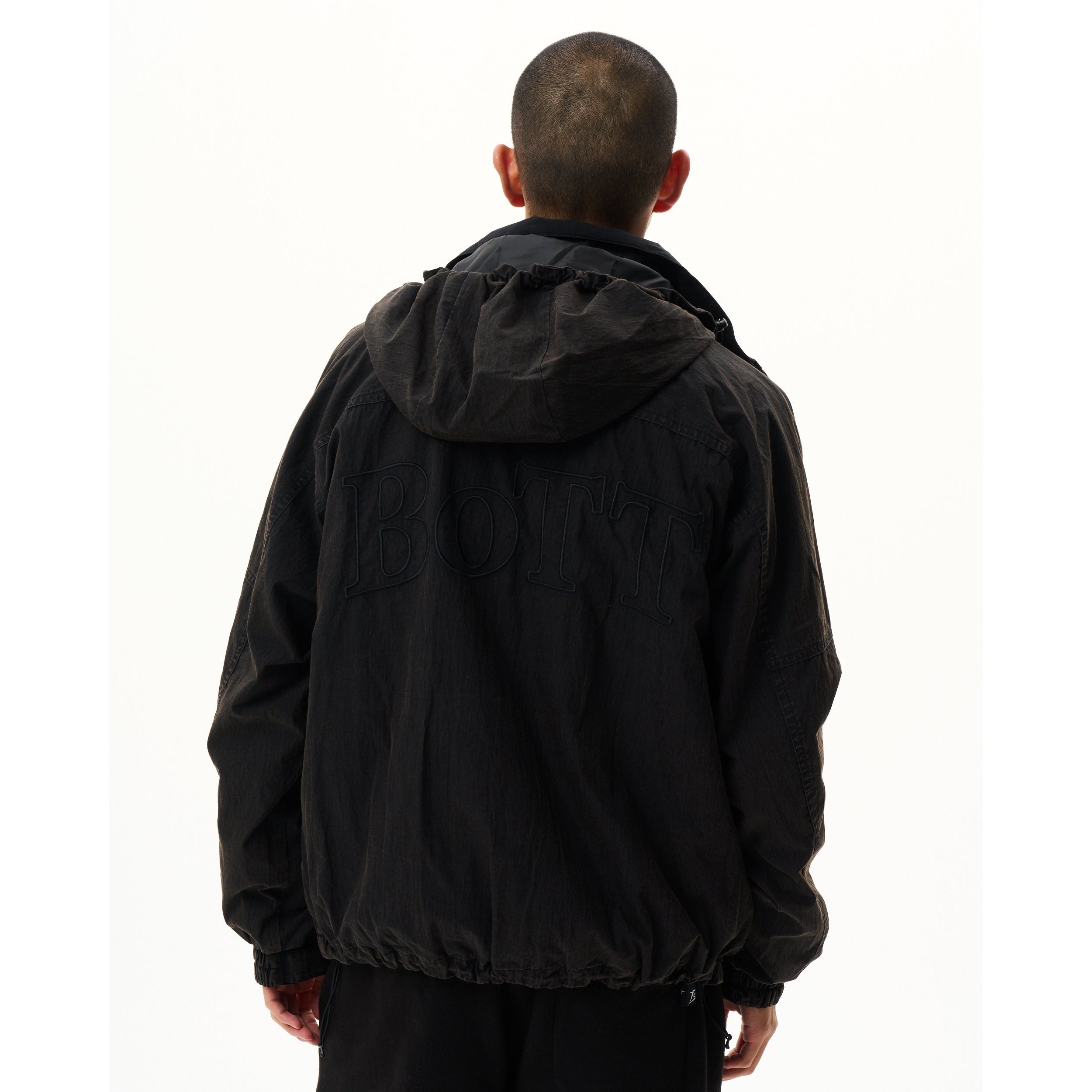 BoTT / WASHED COTTON FIELD JACKET / BLACK | Sop
