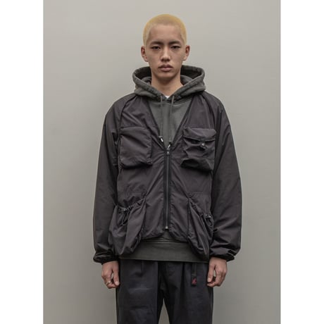 BAL / REMOVABLE SLEEVE UTILITY JACKET / BLACK