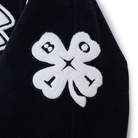 BoTT / TEDDY VARSITY JACKET / NAVY