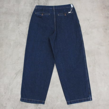 NOROLL / THICK WALK PANTS / BLUE DENIM