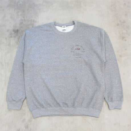 TILT / LEAF LOGO CREW SWEAT / SPORT GREY