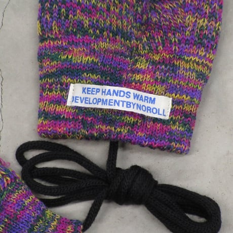 NOROLL / KASURI MITTEN / PURPLE