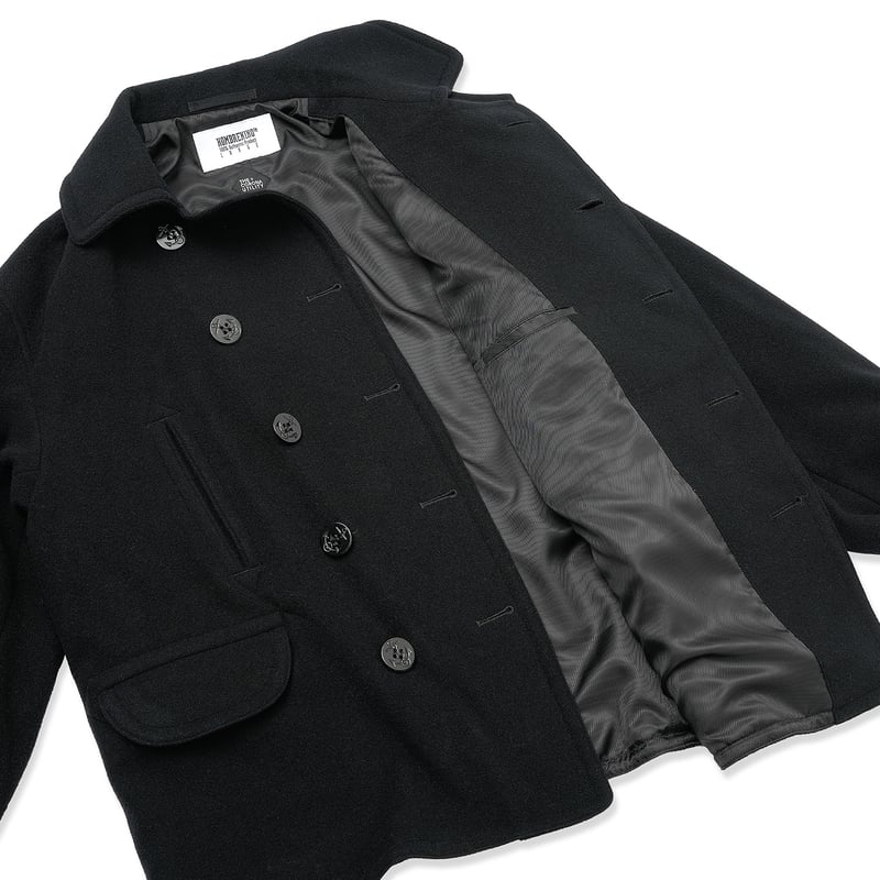HOMBRE NINO / x CORONA NAVY P-COAT / BLACK | S