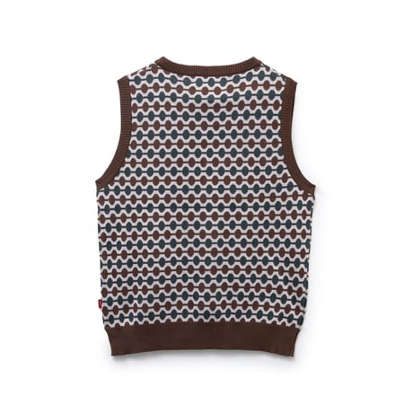 BoTT / LINK KNIT VEST / BROWN