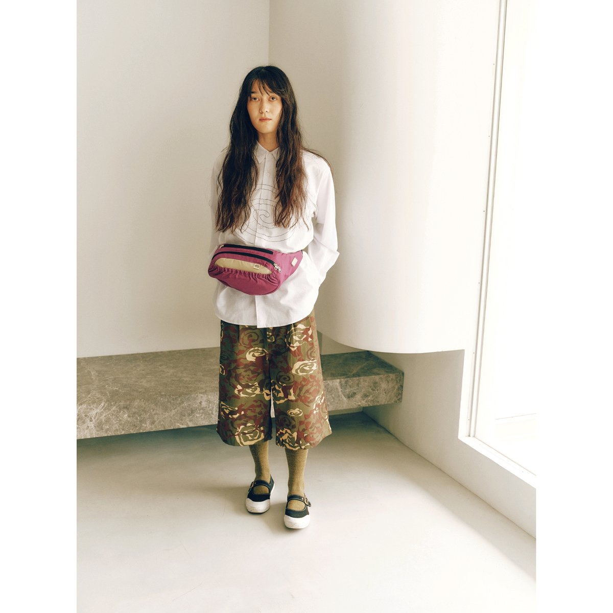 SOL soonerorlater / COTTON RIPSTOP BAGGY SHORTS