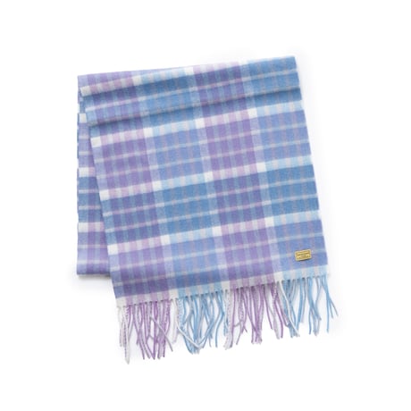 SPECIAL GUEST K.K. / SG CHECK SCARF / PURPLE