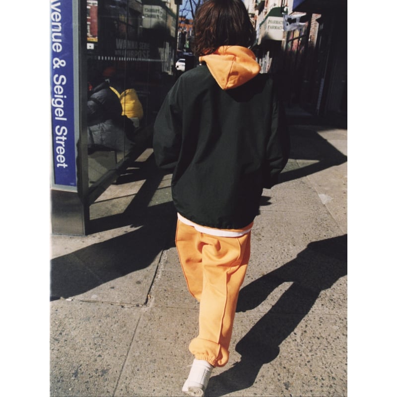 LQQK STUDIO / NYLON TRACK JACKET / GREEN | Soph LQQK STUDIO / NYLON TRACK JACKET / GREEN | Soph