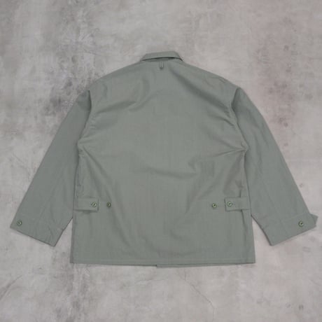tone / COTTON NYLON GARDEN JACKET / MOSS