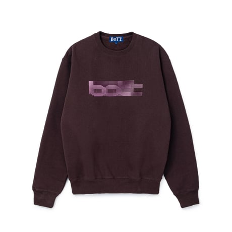 BoTT / BLUR CREWNECK / BROWN