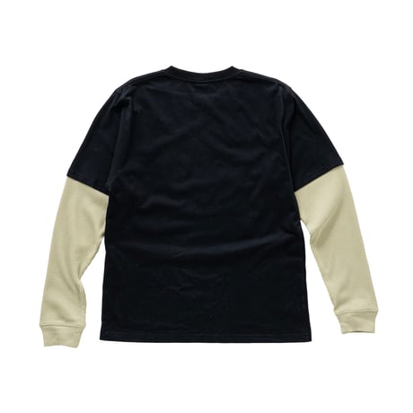 SPECIAL GUEST K.K. / SG FAKE LAYERED L/S TEE / BLACK