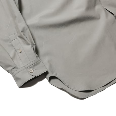 tone / COTTON BROAD BAND COLOR SHIRT / SAGE