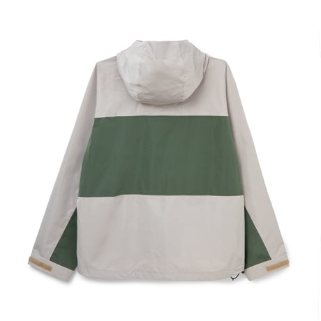 BoTT / 2 TONE SHELL JACKET / KHAKI