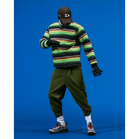 BAL / STRAIGHT LEG STRECH CURV POCKET PANT / ASPHALT