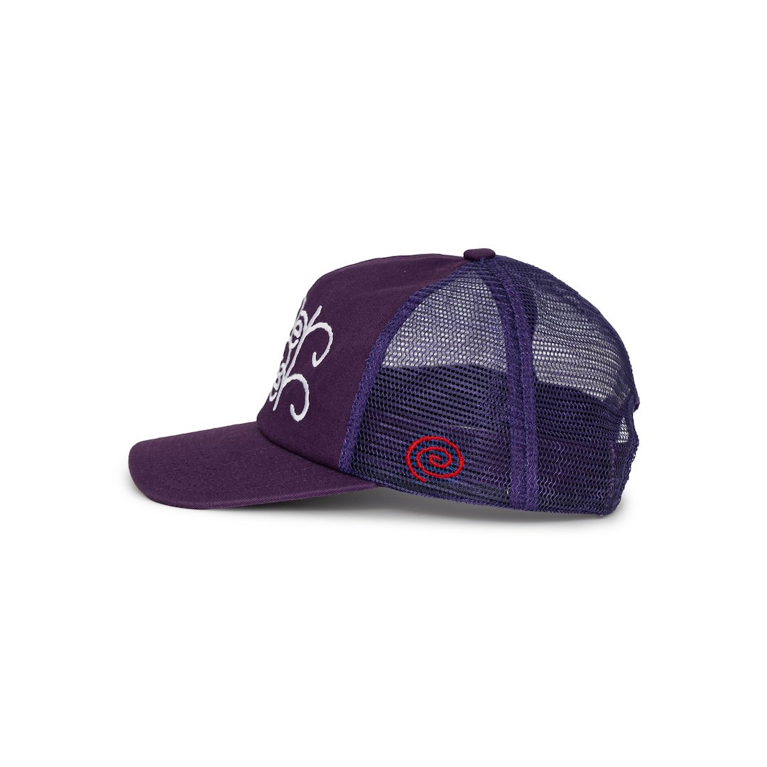 SOL soonerorlater Stem Logo Mesh Cap 紫 SOL soonerorlater / STEM LOGO MESH CAP / PURPLE