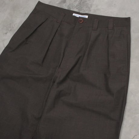 NOROLL / THICK WALK N.WEATHER PANTS / DERKEST BROWN