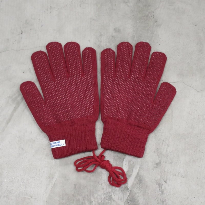NOROLL / USUALLY GLOVE / DARK RED | Sophomore