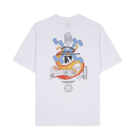 BRAIN DEAD / FUTURE SOUNDS T-SHIRT / WHITE