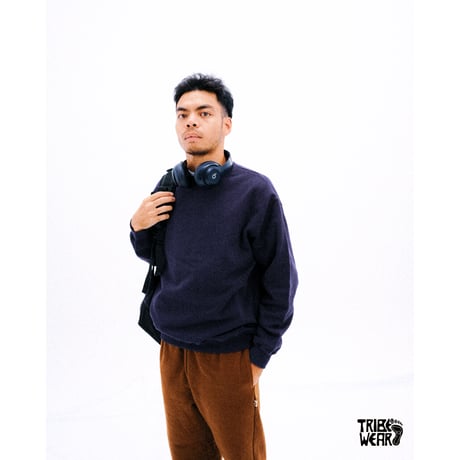 TRIBE WEAR / BASIC SWEAT PANTS / BROWN