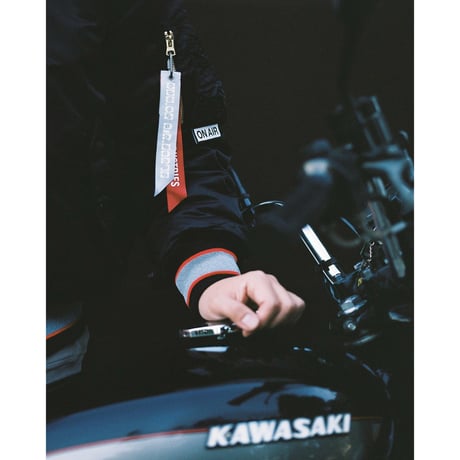 ON-AIR / ALPHA INDUSTRIES MA-1 BOMBER JACKET / BLACK