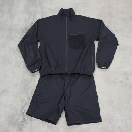 tone / WATERPROOF CONVERTIBLE PANTS / BLACK
