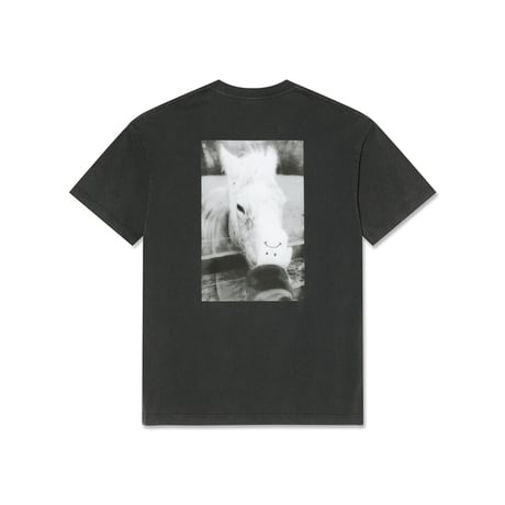 POLAR SKATE CO. / TEE / HORSE HAND / SILVER BLACK