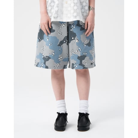 BoTT / DESERT CAMO SWEATSHORT / COBALT