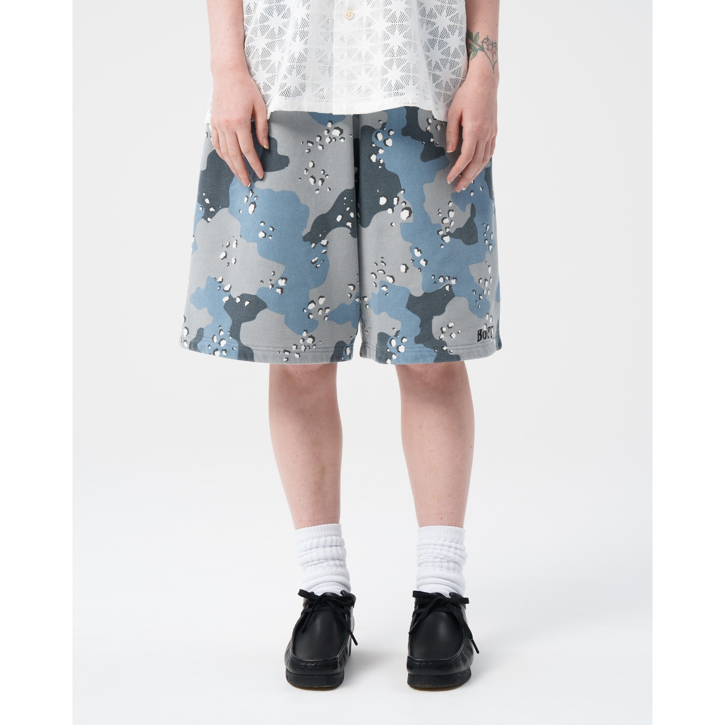 BoTT / DESERT CAMO SWEATSHORT / COBALT | Sophomore
