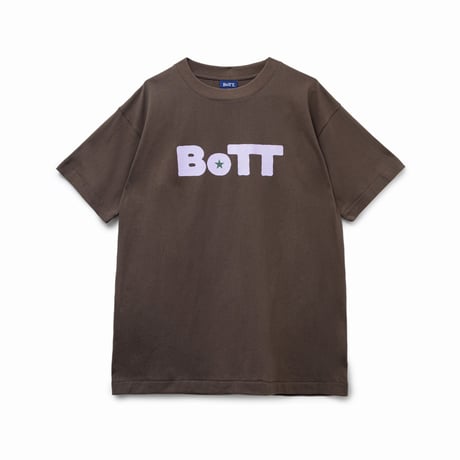 BoTT / STAR LOGO TEE / BROWN