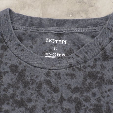 ZEPTEPI & Co. / LS TEE / RAINDROPS / GRAY
