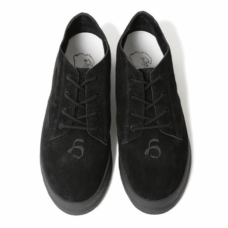 HOMBRE NINO / x DOUBLE FOOT WEAR SUEDE SHOES / BLACK