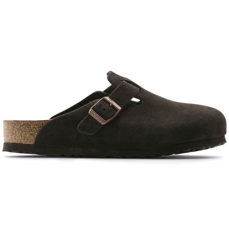BIRKENSTOCK / BOSTON SUEDE LEATHER REGULAR / MOCHA