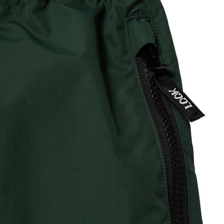 LQQK STUDIO / NYLON TRACK PANTS / GREEN