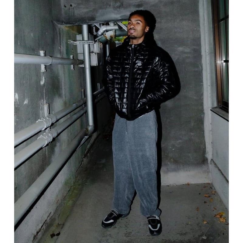 SOL soonerorlater / BRICK PUFFER JACKET / BLACK