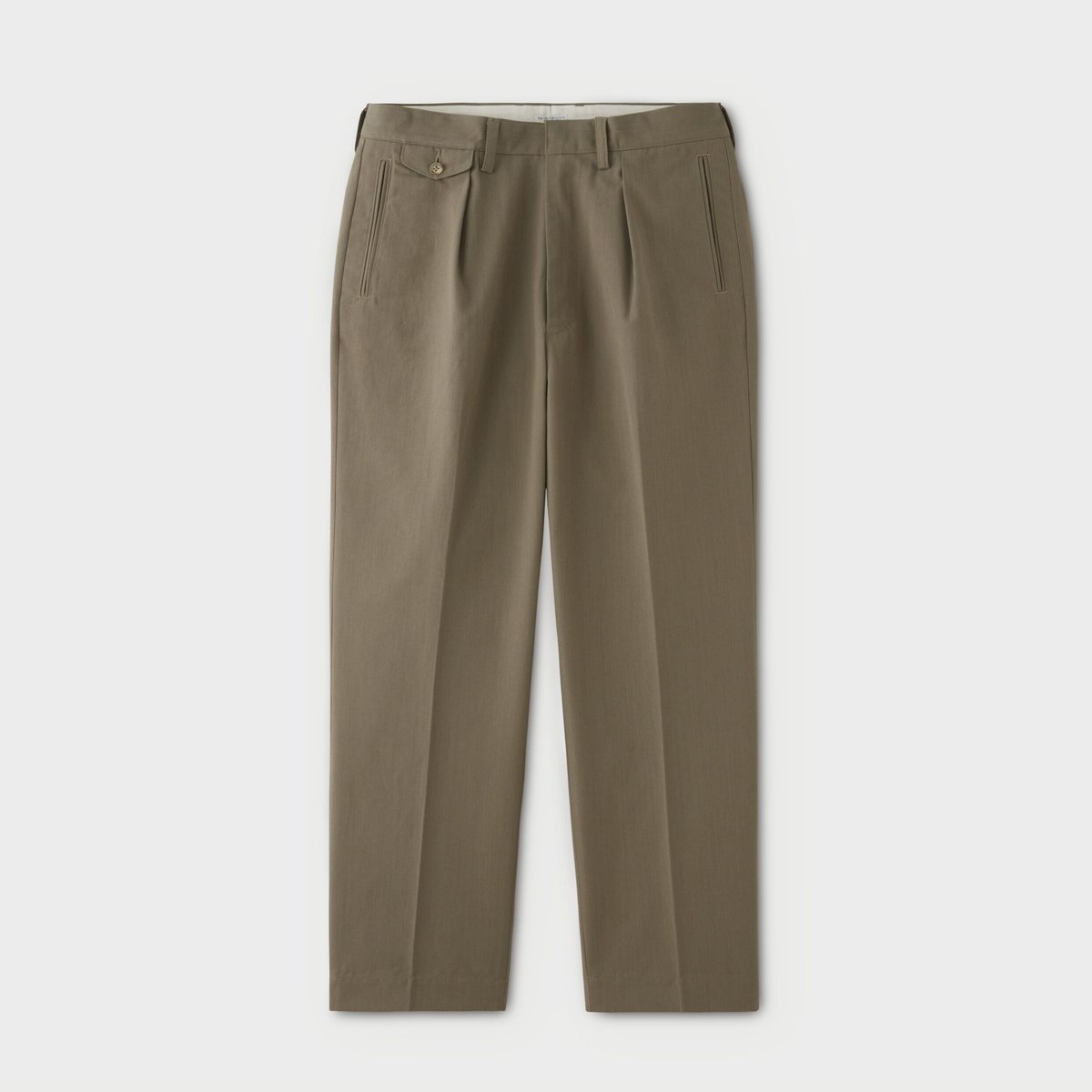 極美品 PHIGVEL Wide Pocket Trousers 2 Taupe 極美品 PHIGVEL Wide Pocket Trousers 2 Taupe Taupe relaxed