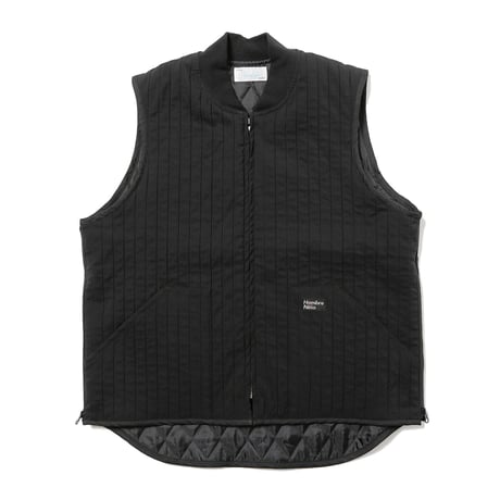 HOMBRE NINO / QUILTING VEST / BLACK