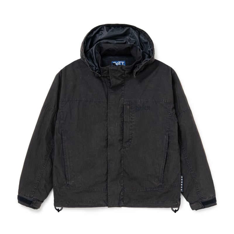 BoTT / WASHED COTTON FIELD JACKET / BLACK | Sop